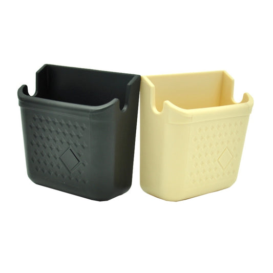 Vehicle Adhesive Mobile Phone Stand Card Cigarette Storage Box, Color: DM-004 Beige - Stowing Tidying by buy2fix | Online Shopping UK | buy2fix