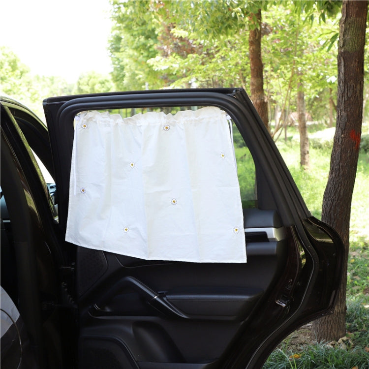 Car Window Summer Heat Insulation Sunshade Curtain Cotton Sun Block(Solar Flower) - Sound & Heat Insulation Cotton by buy2fix | Online Shopping UK | buy2fix
