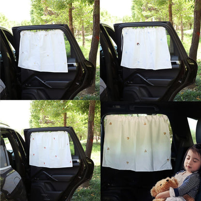 Car Window Summer Heat Insulation Sunshade Curtain Cotton Sun Block(Solar Flower) - Sound & Heat Insulation Cotton by buy2fix | Online Shopping UK | buy2fix
