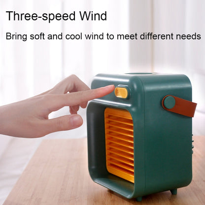 F05 USB Portable Mini Multifunctional Spray Cooling Fan, Spec: Plug-in Model (Pink) - Electric Fans by buy2fix | Online Shopping UK | buy2fix