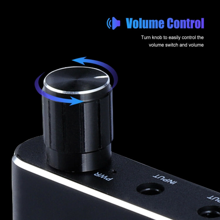 Portable Bass Adjustable Headphone Amplifier -  by buy2fix | Online Shopping UK | buy2fix