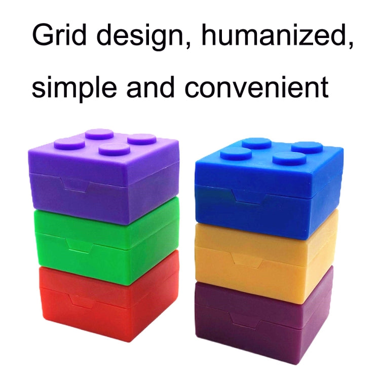 SD-J-406 28 Grids Portable Colorful Compartment Detachable Plastic Building Block Pill Box(As Show) - Pill Boxes by buy2fix | Online Shopping UK | buy2fix