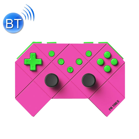 PB TAILS pour manette de jeu sans fil Bluetooth Switch, style : édition ordinaire (rose rouge)