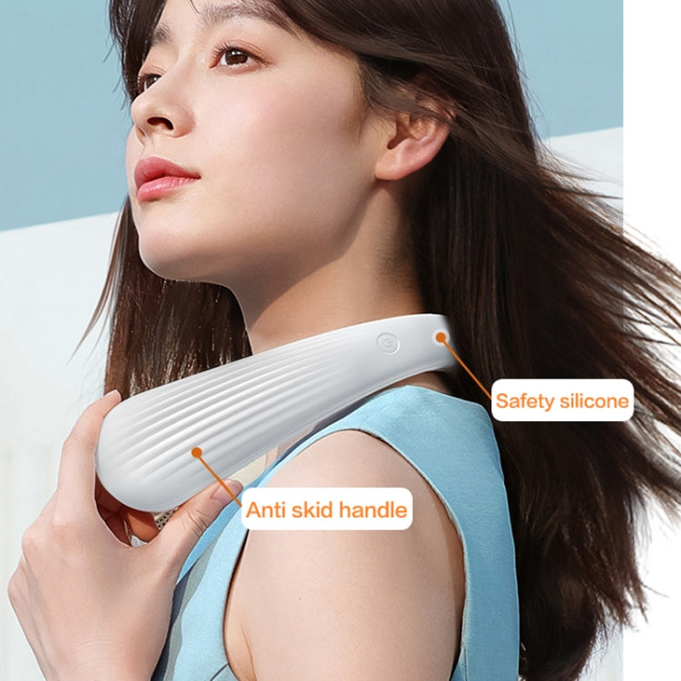 Lazy Hanging Neck Fan Bladeless Silent Sports Fan,Model: T36 Black 3000 mAh by buy2fix