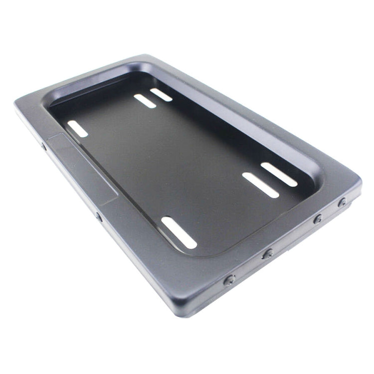 US Standard Roller Blind Dual-Brand Energy Vehicle License Plate Frame License Plate Bracket - License Plate Covers & Frames by buy2fix | Online Shopping UK | buy2fix