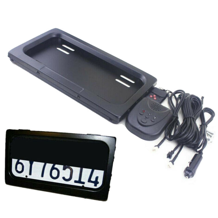 US Standard Roller Blind Dual-Brand Energy Vehicle License Plate Frame License Plate Bracket - License Plate Covers & Frames by buy2fix | Online Shopping UK | buy2fix