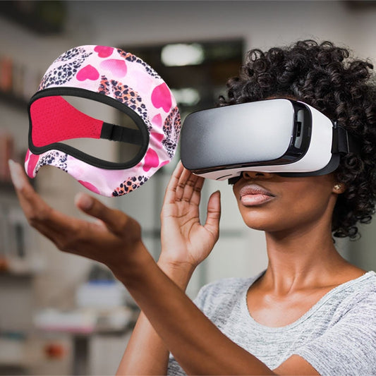 VR Glasses Sweatproof Breathable Eye Mask(Love Flower) - VR Accessories by buy2fix | Online Shopping UK | buy2fix