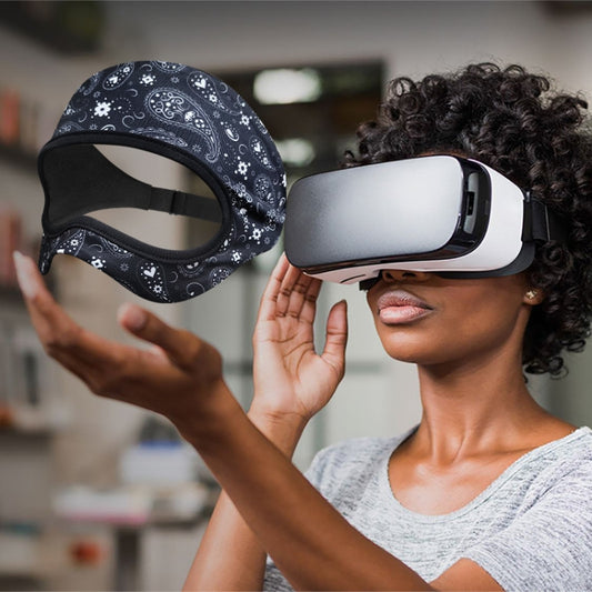 VR Glasses Sweatproof Breathable Eye Mask(Cashew Flowers) - VR Accessories by buy2fix | Online Shopping UK | buy2fix