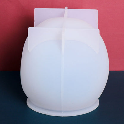 D804 Epoxy Mould Skull Candle Silicone Mould - Arts & Crafts by buy2fix | Online Shopping UK | buy2fix