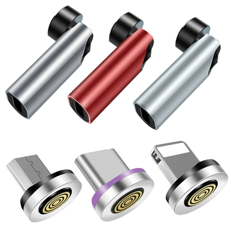 TC57 7Pin Fast Charge Transmission Data Cable Type-C / USB-C Converter Without Magnetic Head(Silver) by buy2fix