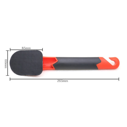 Handle + Sponge Long Handle Car Tire Varnishing Brush Tire Waxing Brush Sponge - Polishing Machine & Accessories by buy2fix | Online Shopping UK | buy2fix