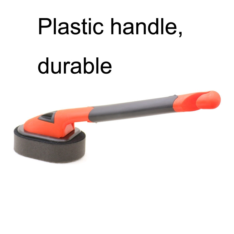 Handle + Sponge Long Handle Car Tire Varnishing Brush Tire Waxing Brush Sponge - Polishing Machine & Accessories by buy2fix | Online Shopping UK | buy2fix