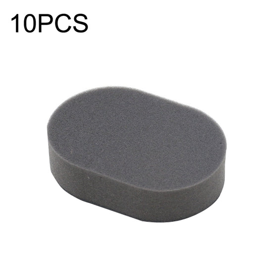 10PCS Sponge Long Handle Car Tire Varnishing Brush Tire Waxing Brush Sponge - Polishing Machine & Accessories by buy2fix | Online Shopping UK | buy2fix
