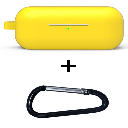2 PCS Bluetooth Earphone Silicone Cover For Huawei FreeBuds Enjoy Edition(Yellow) - Huawei Earphone Case by buy2fix | Online Shopping UK | buy2fix