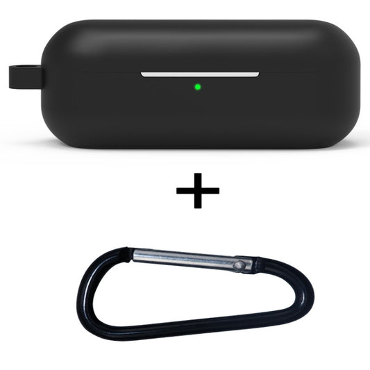 2 PCS Bluetooth Earphone Silicone Cover For Huawei FreeBuds Enjoy Edition(Black) - Huawei Earphone Case by buy2fix | Online Shopping UK | buy2fix