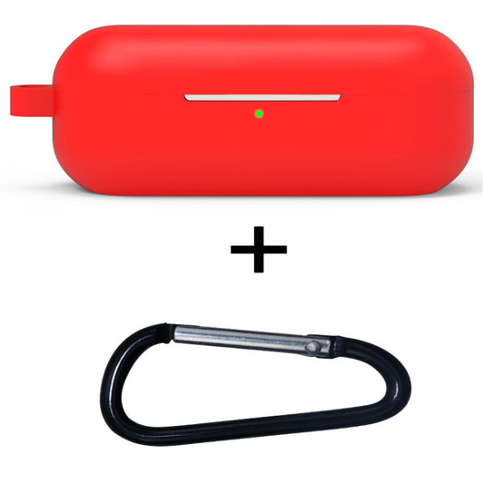 2 PCS Bluetooth Earphone Silicone Cover For Huawei FreeBuds Enjoy Edition(Red) - Huawei Earphone Case by buy2fix | Online Shopping UK | buy2fix