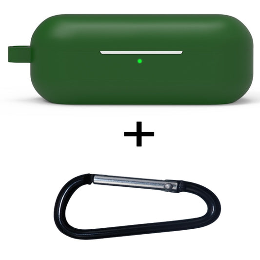 2 PCS Bluetooth Earphone Silicone Cover For Huawei FreeBuds Enjoy Edition(Green) - Huawei Earphone Case by buy2fix | Online Shopping UK | buy2fix