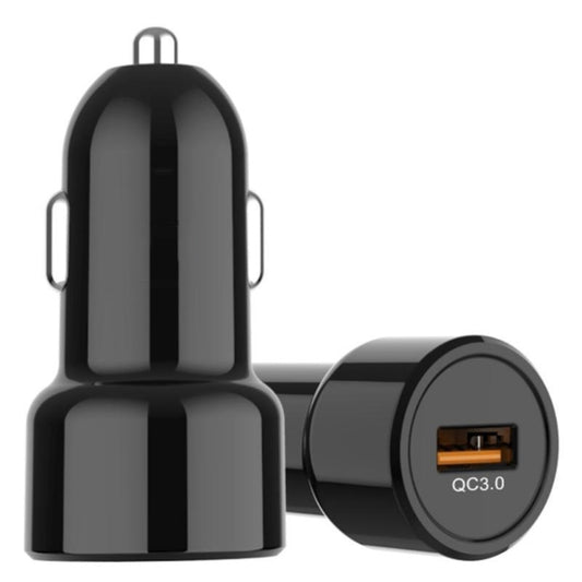 IBD321-Q3 Universal Fireproof Mobile Phone Car Charger, Model: QC3.0 18W - Car Charger by buy2fix | Online Shopping UK | buy2fix