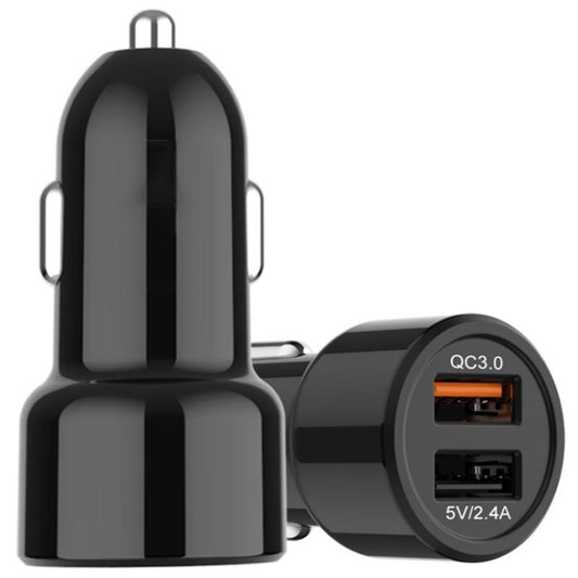 IBD321-Q3 Universal Fireproof Mobile Phone Car Charger, Model: QC3.0+2.4A - Car Charger by buy2fix | Online Shopping UK | buy2fix