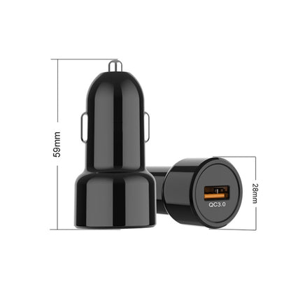 IBD321-Q3 Universal Fireproof Mobile Phone Car Charger, Model: QC3.0+2.4A - Car Charger by buy2fix | Online Shopping UK | buy2fix