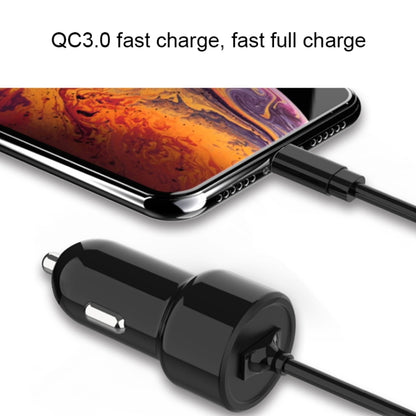 IBD321-Q3 Universal Fireproof Mobile Phone Car Charger, Model: QC3.0+2.4A - Car Charger by buy2fix | Online Shopping UK | buy2fix