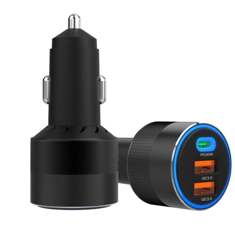 IBD353 Multifunctional Flame Retardant Car Phone Charger, Model: 2UC 66W - Car Charger by buy2fix | Online Shopping UK | buy2fix