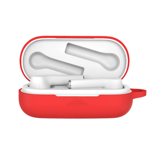Bluetooth Earphone Silicone Protective Case for Huawei Honor FlyPods 3(Red) - Huawei Earphone Case by buy2fix | Online Shopping UK | buy2fix