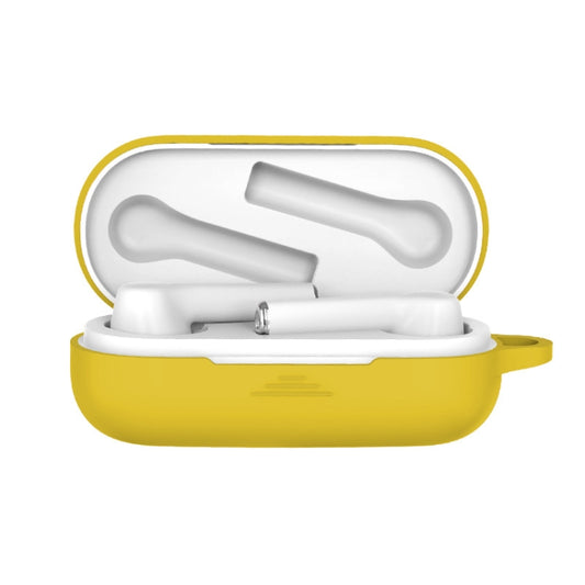 Bluetooth Earphone Silicone Protective Case for Huawei Honor FlyPods 3(Yellow) - Huawei Earphone Case by buy2fix | Online Shopping UK | buy2fix