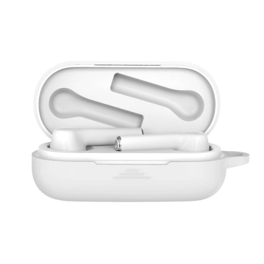 Bluetooth Earphone Silicone Protective Case for Huawei Honor FlyPods 3(White) - Huawei Earphone Case by buy2fix | Online Shopping UK | buy2fix