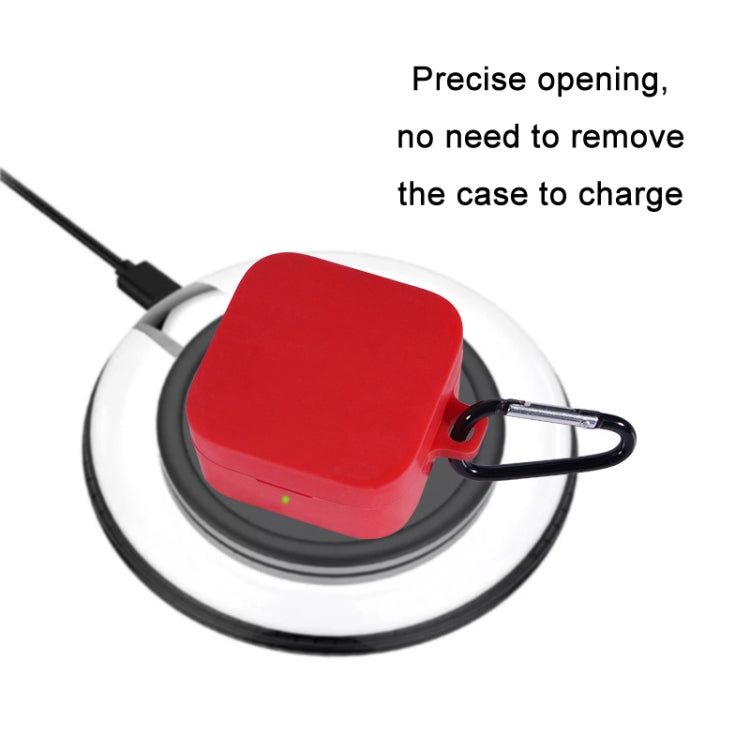 Bluetooth Earphone Silicone Cover For Xiaomi Air2 SE(Wine Red) - Xiaomi Earphone Case by buy2fix | Online Shopping UK | buy2fix