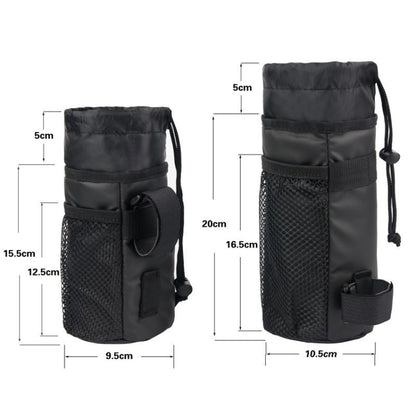 Cycling Water Bottle Bag Handlebar Insulation Water Bottle Bag Mobile Phone Bag 15.5 x 9.5 x 9.5cm by buy2fix