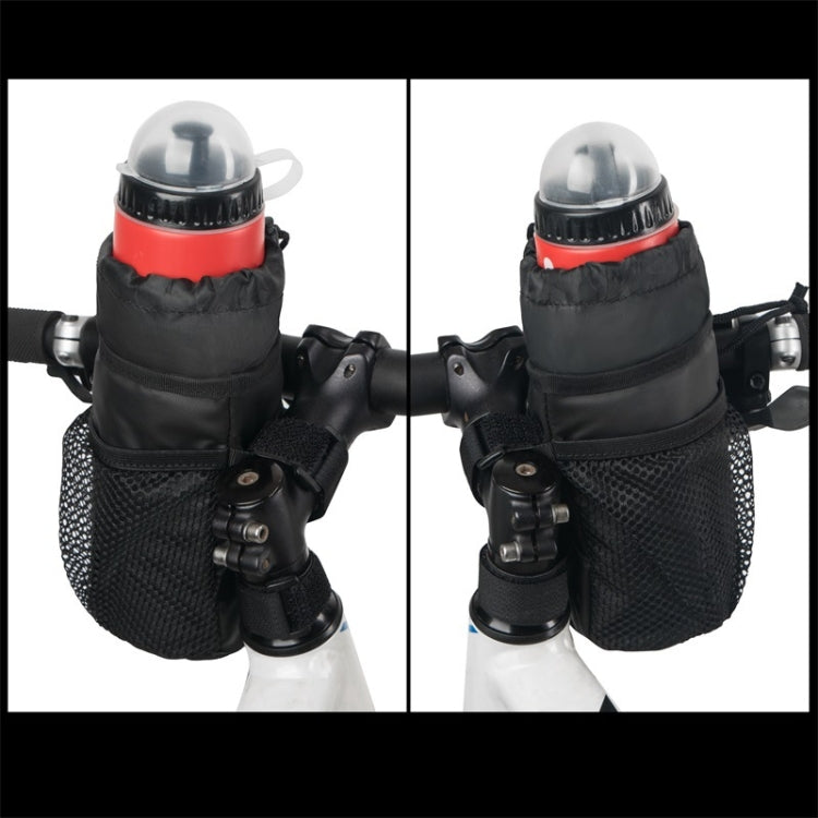 Cycling Water Bottle Bag Handlebar Insulation Water Bottle Bag Mobile Phone Bag 15.5 x 9.5 x 9.5cm by buy2fix