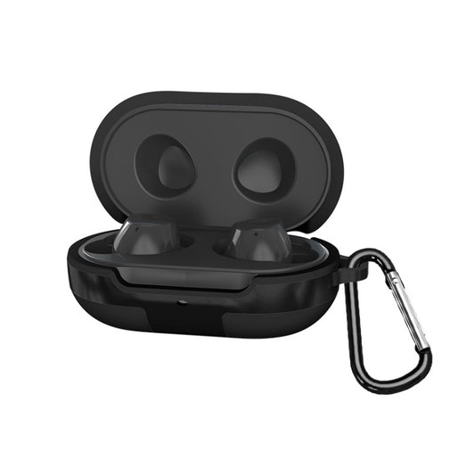 2 PCS Bluetooth Earphone Silicone Cover For Samsung Galaxy Buds(Black) - Samsung Earphone Case by buy2fix | Online Shopping UK | buy2fix