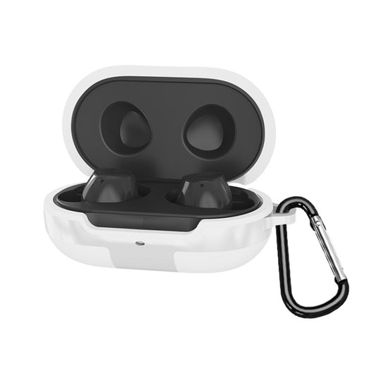 2 PCS Bluetooth Earphone Silicone Cover For Samsung Galaxy Buds(White) - Samsung Earphone Case by buy2fix | Online Shopping UK | buy2fix
