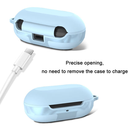 2 PCS Bluetooth Earphone Silicone Cover For Samsung Galaxy Buds(Light Blue) - Samsung Earphone Case by buy2fix | Online Shopping UK | buy2fix