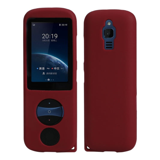 Silicone Storage Case For iFLYTEK Translator 3.0(Wine Red) -  by buy2fix | Online Shopping UK | buy2fix