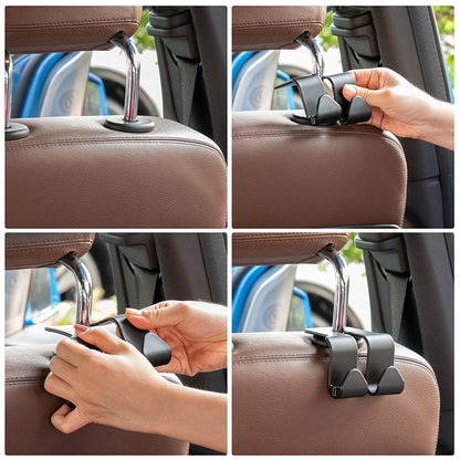 Multifunctional Car Seat Hook Lock Type Mobile Phone Holder - Auto Fastener & Clips by buy2fix | Online Shopping UK | buy2fix