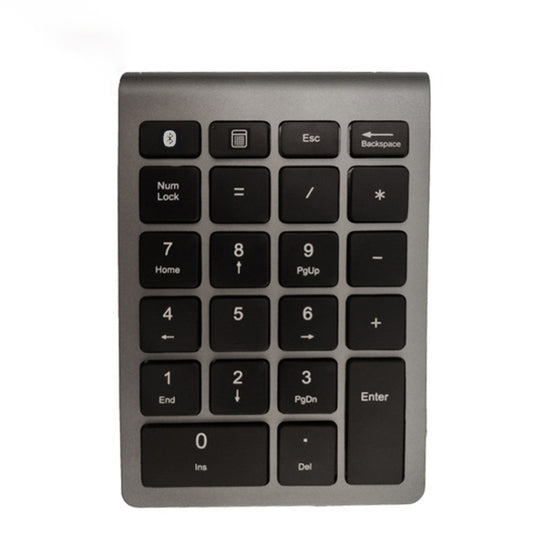 BT304 22 Keys Laptop Mini Wireless Keyboard, Spec: Bluetooth (Gray) by buy2fix