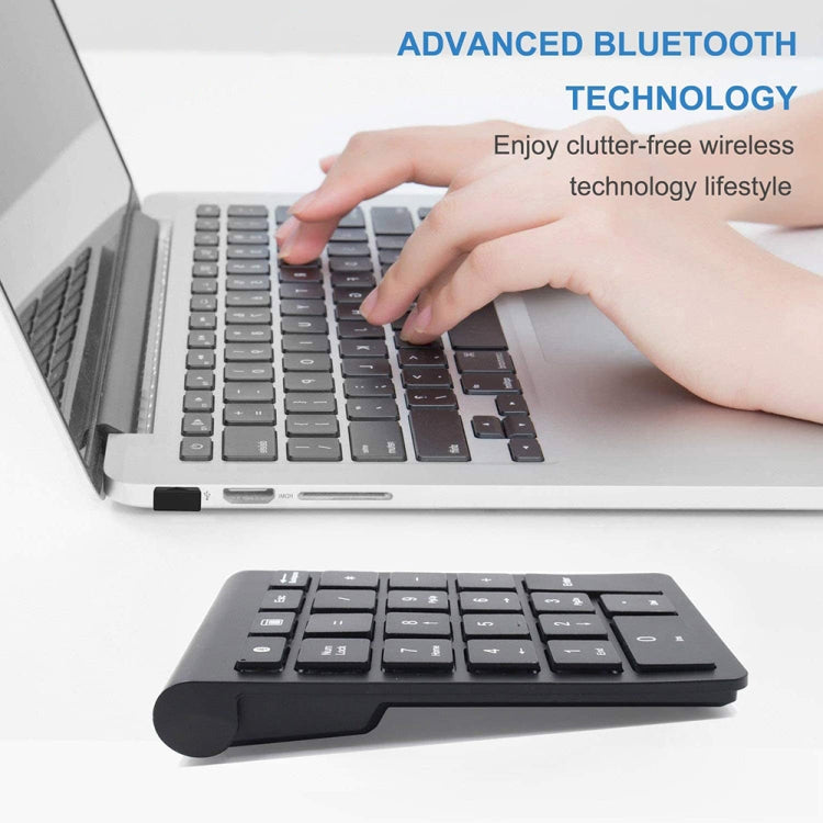 BT304 22 Keys Laptop Mini Wireless Keyboard, Spec: 2.4G (Black) by buy2fix