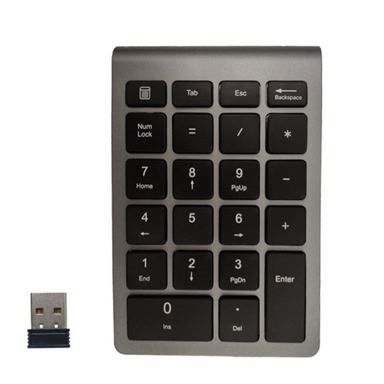 BT304 22 Keys Laptop Mini Wireless Keyboard, Spec: 2.4G (Gray) by buy2fix