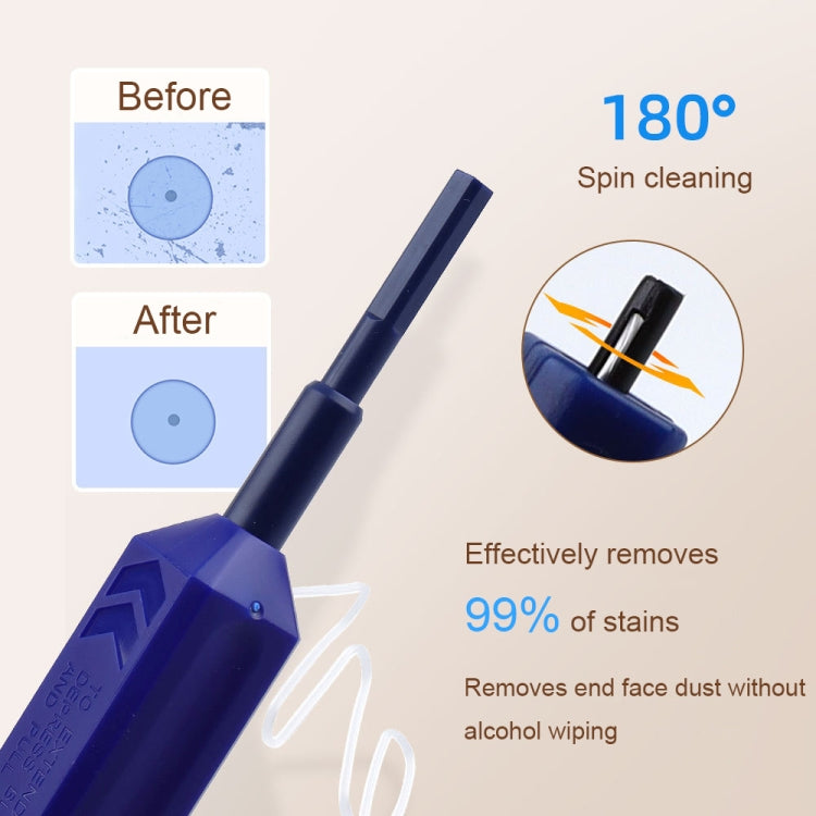 Press-type Fiber End Face Cleaning Pen Fiber Cleaner Tool by buy2fix