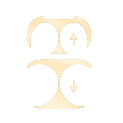 5 PCS Headphone Inner Cover Metal Dustproof Sticker For Samsung Galaxy Buds 2(Gold) - Samsung Earphone Case by buy2fix | Online Shopping UK | buy2fix
