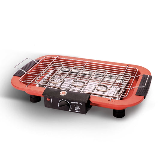 1800W Electric Grill Home BBQ Grill, EU Plug(Red) - Bulit-in Ovens & Accessories by buy2fix | Online Shopping UK | buy2fix