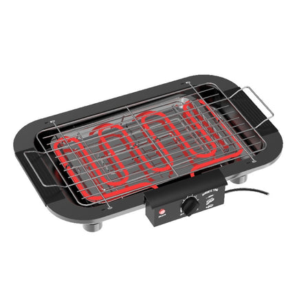 1800W Electric Grill Home BBQ Grill, EU Plug(Red) - Bulit-in Ovens & Accessories by buy2fix | Online Shopping UK | buy2fix