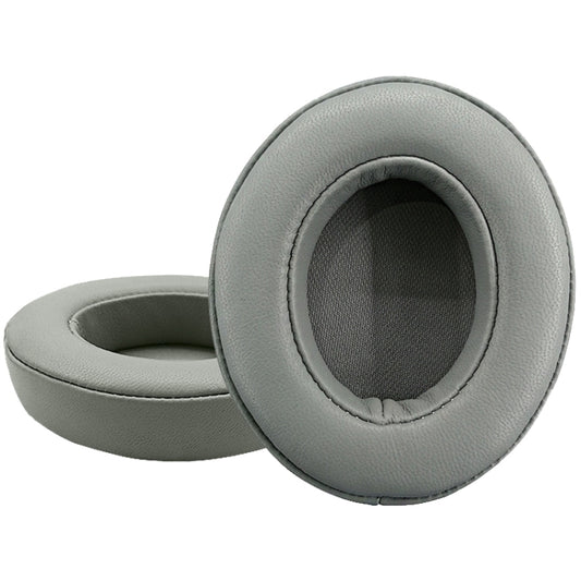2 PCS Leather Soft Breathable Headphone Cover For Beats Studio 2/3, Color: Sheepskin Gray - Earmuff & Pad by buy2fix | Online Shopping UK | buy2fix