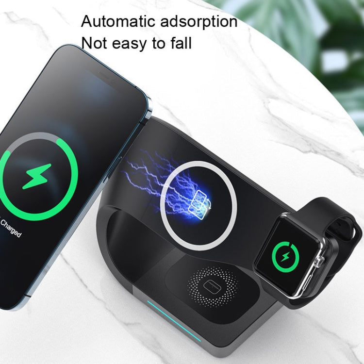 LFX-178 4 In 1 Wireless Charger For Smartphone&iWatch&AirPods(White) - Wireless Charger by buy2fix | Online Shopping UK | buy2fix