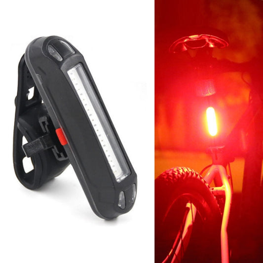LED Rechargeable Bicycle Warning Strip Tail Light(OPP Red Light) by buy2fix