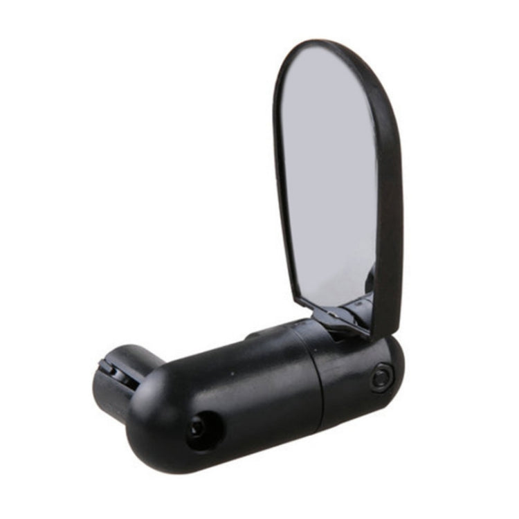2 Pairs Adjustable Bicycle Flat Rearview Mirror Cycling Accessories(Black) by buy2fix
