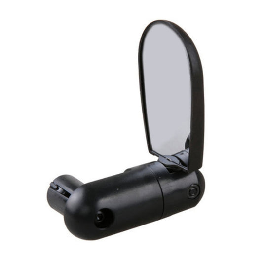 2 Pairs Adjustable Bicycle Flat Rearview Mirror Cycling Accessories(Black) by buy2fix