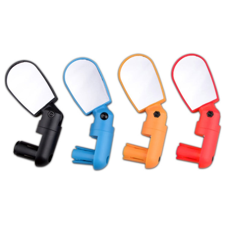 2 Pairs Adjustable Bicycle Flat Rearview Mirror Cycling Accessories(Black) by buy2fix
